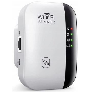 WZMACNIACZ SYGNAŁU Wi-Fi MOCNY REPEATER ACCESS POINT ROUTER 300Mb/s 2.4GHz