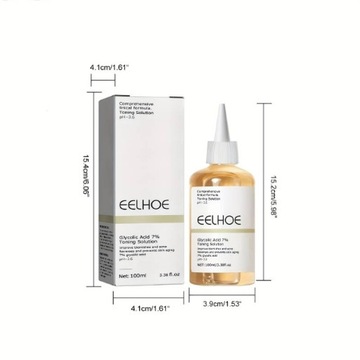 EELHOE Glycolic Acid 7% Тонизирующий обновляющий раствор, гликолевая кислота 7%