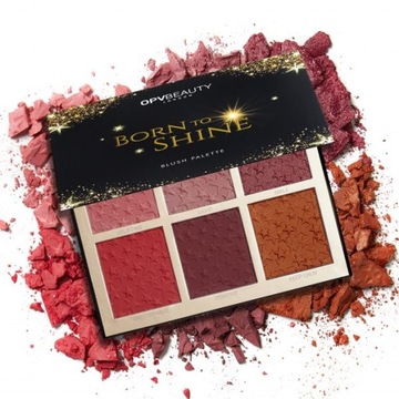 OPV Beauty Born to Shine Blush Palette paleta róży