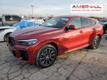 BMW X6 G06 2022 BMW X6 2022, 3.0L, 4x4, od ubezpieczalni 3.0 Benzyna 335KM