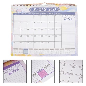 Наклейки на бизнес-календарь на 18 месяцев