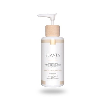 Hydrofilowy olejek do demakijażu twarzy i oczu 100 ml Slavia Cosmetics