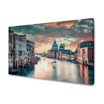 Obraz na płótnie Architektura Wenecja Raj 120X60 cm Miasto Rzeka Europa