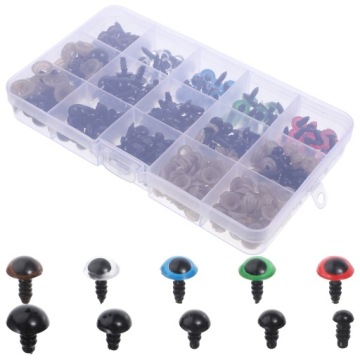 Безопасные кукольные глазки, сделанные своими руками, меньшего размера, простые в использовании.