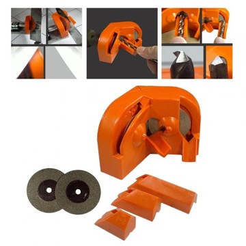 Elektryczne narzędzie do szlifowania wierteł do ostrzenia z 2 szlifowaniem diamentowym