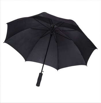 Czarny męski parasol 23'' elegancka parasolka parasol czarny dla faceta