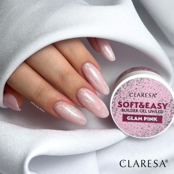 Claresa строительный гель для наращивания ногтей.