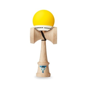 Kendama KROM POP yellow, żółta