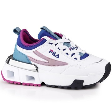 Buty damskie sportowe Fila UPGR8 wmn White-Mauve Shadows