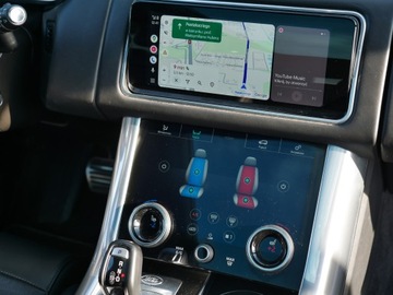 Land Rover Range Rover Sport II SUV Facelifting 5.0L V8 S/C 525KM 2021 Range Rover Sport p525 V8 HSE Dynamic Stealth Full Wentyle Dociąg Pixel ACC, zdjęcie 10