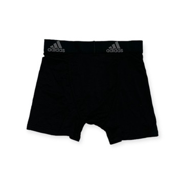 Czarne bokserki juniorskie logo ADIDAS M 10/12 lat