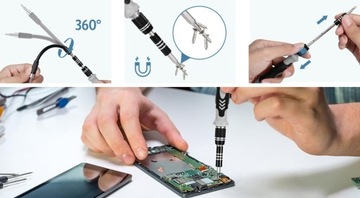 ПРОФЕССИОНАЛЬНЫЙ НАБОР отверток, насадки torx BIG 132 EL +