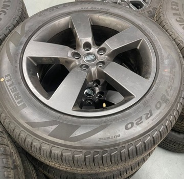 NOVÉ ORIGINÁLNÍ KOLA ALU RÁFKY 255/60/20" LAND ROVER DEFENDER PIRELLI