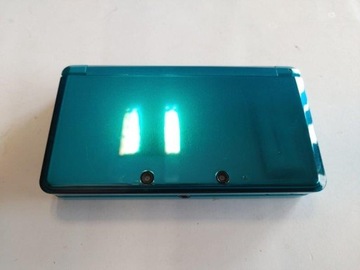 КОНСОЛЬ NINTENDO 3DS СИНЯЯ + СТИЛУС + КАРТА ПАМЯТИ + ОРИГИНАЛЬНОЕ ЗАРЯДНОЕ УСТРОЙСТВО