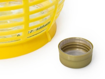 Шарик LADY с колпачком, бутылка вина в корзине, 5л.