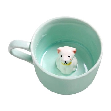 3D Kubek Kawy Zwierząt Wewnątrz 7 oz, Cute