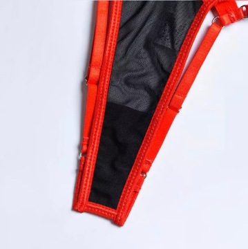 Эротическое белье, комплект сексуального нижнего белья, ремни