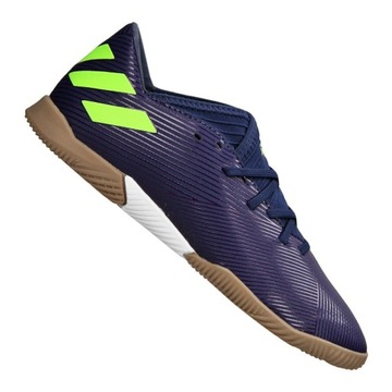 Niebieskie Syntetyk Buty Halowe Adidas r.36 2/3