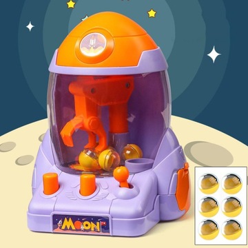 Детская игрушка-машинка с когтями, новинка, рукоятка фиолетового цвета