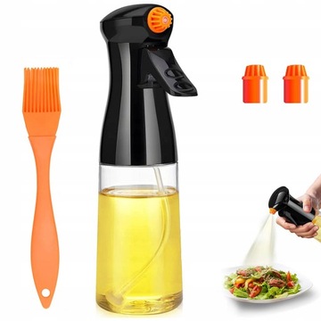 Dozownik Oleju Octu Oliwy Butelka Szklana 200ML