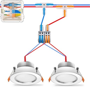 ЭЛЕКТРИЧЕСКИЙ БЫСТРОСОЕДИНИТЕЛЬНЫЙ КАБЕЛЬ СКРЫТЫЙ РАЗЪЕМ РАЗЪЕМ НА 2–8 ГРАНИЦ