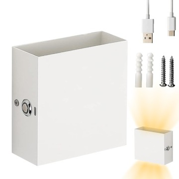 Kinkiet Magnetyczny Czuły Na Dotyk4.5W 350lm Pilot
