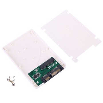 7mm mSATA SSD do 2.5 Cal Adapter SATA obudowa konw