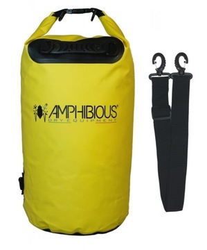 Водонепроницаемая сумка Amphibious Tube 20л, желтая