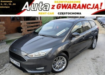 Ford Focus III Kombi Facelifting 1.0 EcoBoost 100KM 2017 Ford Focus 1.0i 101PS OPŁACONY Bezwypadkowy