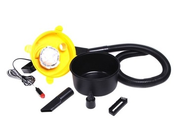 Автомобильный пылесос для влажной и сухой уборки.