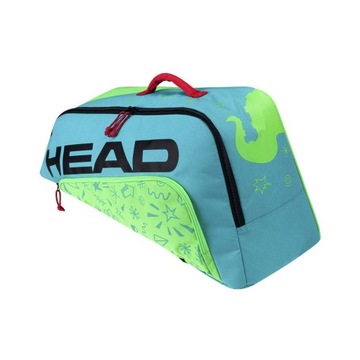 Torba tenisowa dla dzieci HEAD JUNIOR COMBI NOVAK BAG BLGE