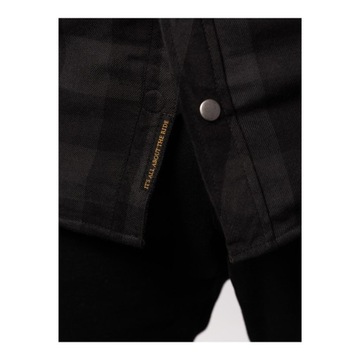 KOSZULA BROGER ALASKA BLACK/GREY M