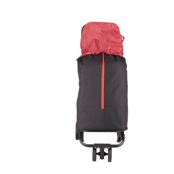 Wózek na zakupy pojemna torba na kółkach Gimi Twin czarny