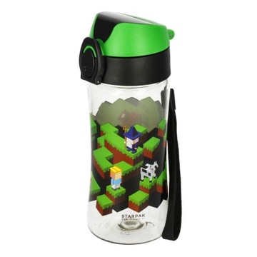 BIDON BUTELKA NA WODĘ TRITAN 420ml BPA FREE GRA