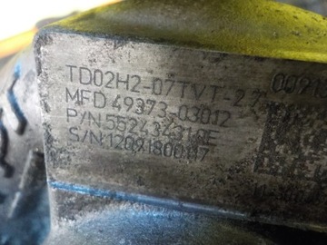 FIAT 500 MITO 0.9 TWINAIR TURBO 13R 86KM TURBÍNA 55243431