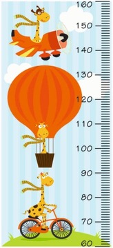 Naklejka Dekoracje Miarka Wzrostu Zestaw nr 20 !!!