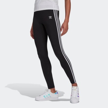 Legginsy adidas Adicolor 3-Stripes H09426 fitnes spodnie damskie 3 paski