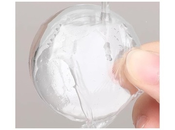 РУЧКА ДВЕРНАЯ РУЧКА БАМПЕР, САМОКЛЕЯЩАЯСЯ ДЛЯ СТЕН, ПРОЗРАЧНЫЙ СТОП-СТОП 50мм x1