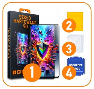 Чехол SMART для Realme 11 Pro НАПОЛЬНЫЙ + 9D СТЕКЛО ПОЛНОЭКРАННЫЙ