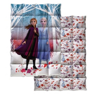 CAŁOROCZNA KOŁDRA FROZEN KRAINA LODU PIKOWANA NARZUTA FROZEN DISNEY 140x200