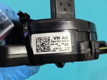PÁSEK AIRBAG KROUŽEK POD VOLANT SKODA KAROQ 17- 5Q0953569B
