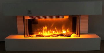 Kominek elektryczny ścienny 2000 W CHEMIN'ARTE 185