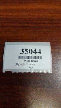 HYUNDAI SONATA VÍKO KUFRU ZADNÍ KUFRU