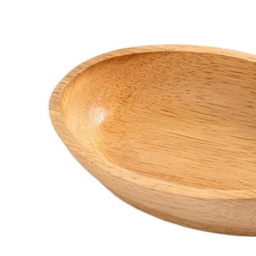 Деревянное блюдо для сервировки лодки для суши Ресторанное блюдо для суши 21см x 12,5см