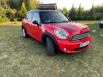 Mini Countryman R60 Crossover 1.6 D 112KM 2011 MINI Countryman Cooper D All4 Navi, skóra,