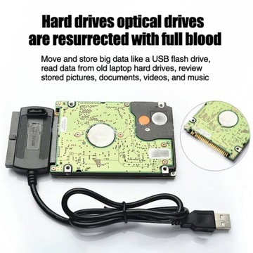 Адаптер-преобразователь USB 2.0 в IDE/SATA 3-в-1