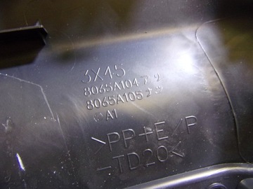 KRYT POUZDRO PŘÍSTROJOVÁ DESKA MITSUBISHI ASX 2010 2011