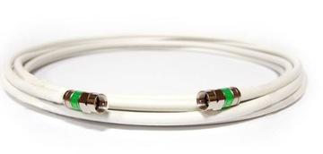 Kabel koncentryczny antenowy Wtyk F - Wtyk F 1,5 m