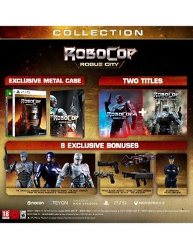 РОБОКОП: ROGUE CITY COLLECTION / PLAYSTATION 5 / ПОЛЬСКИЕ СУБТИТРЫ В ИГРЕ