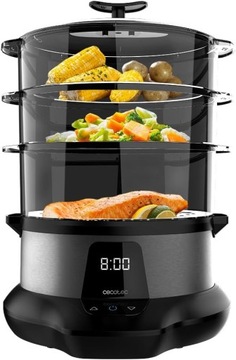 CECOTEC VapoVita 3000 Pro Parowar elektryczny 3 poziomy 1000 W